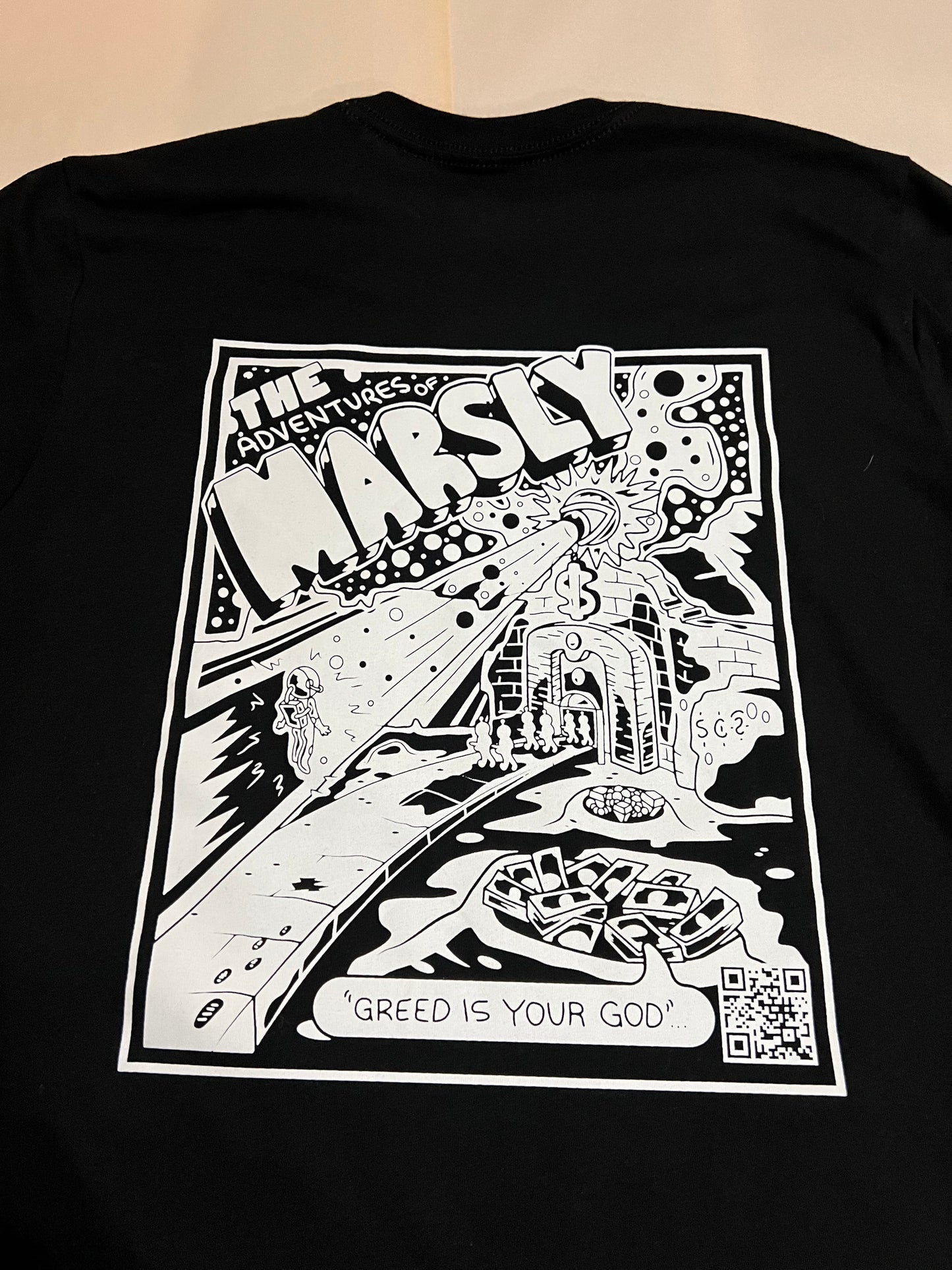MARSLY "Greed Is Your God" Tee